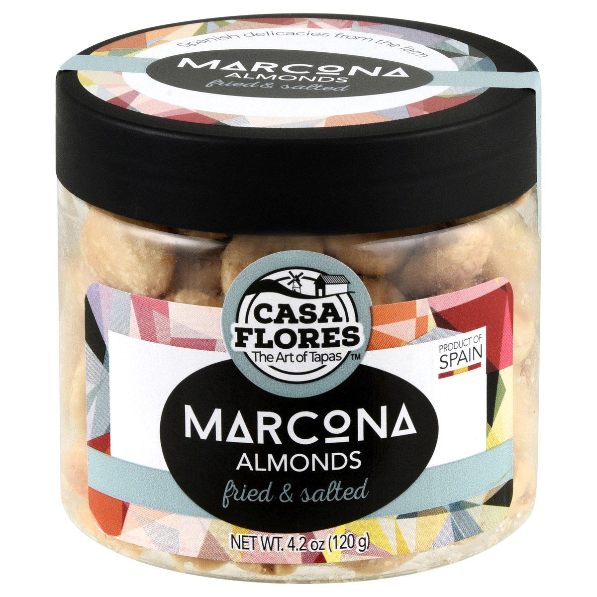 slide 4 of 4, Casa Flores Marcona Almonds, 4.2 oz