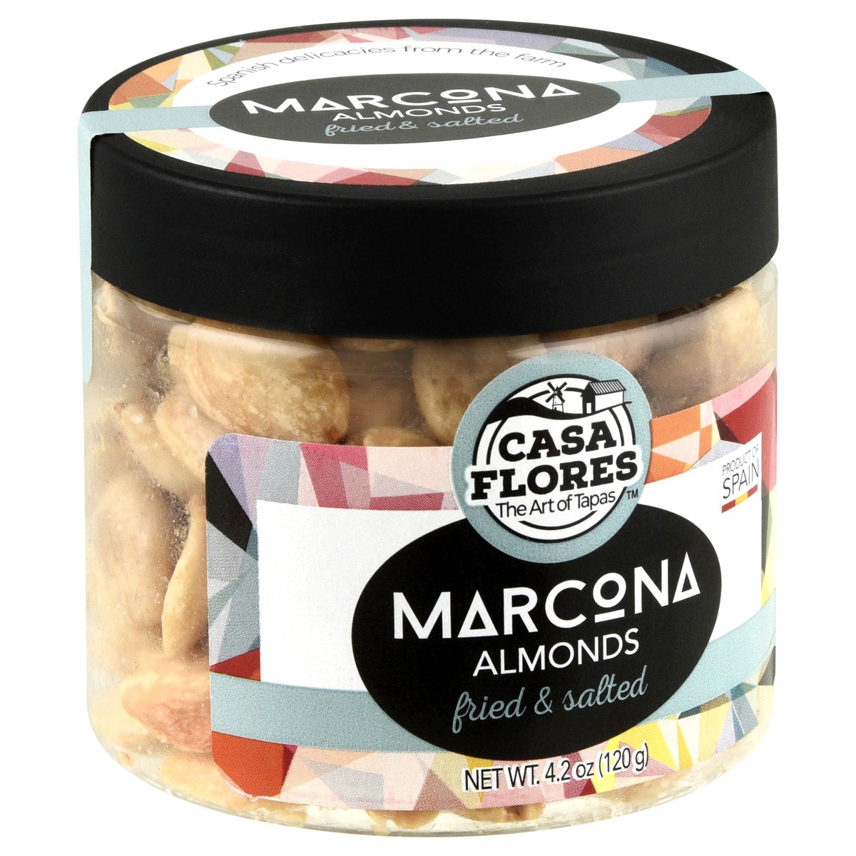 slide 3 of 4, Casa Flores Marcona Almonds, 4.2 oz