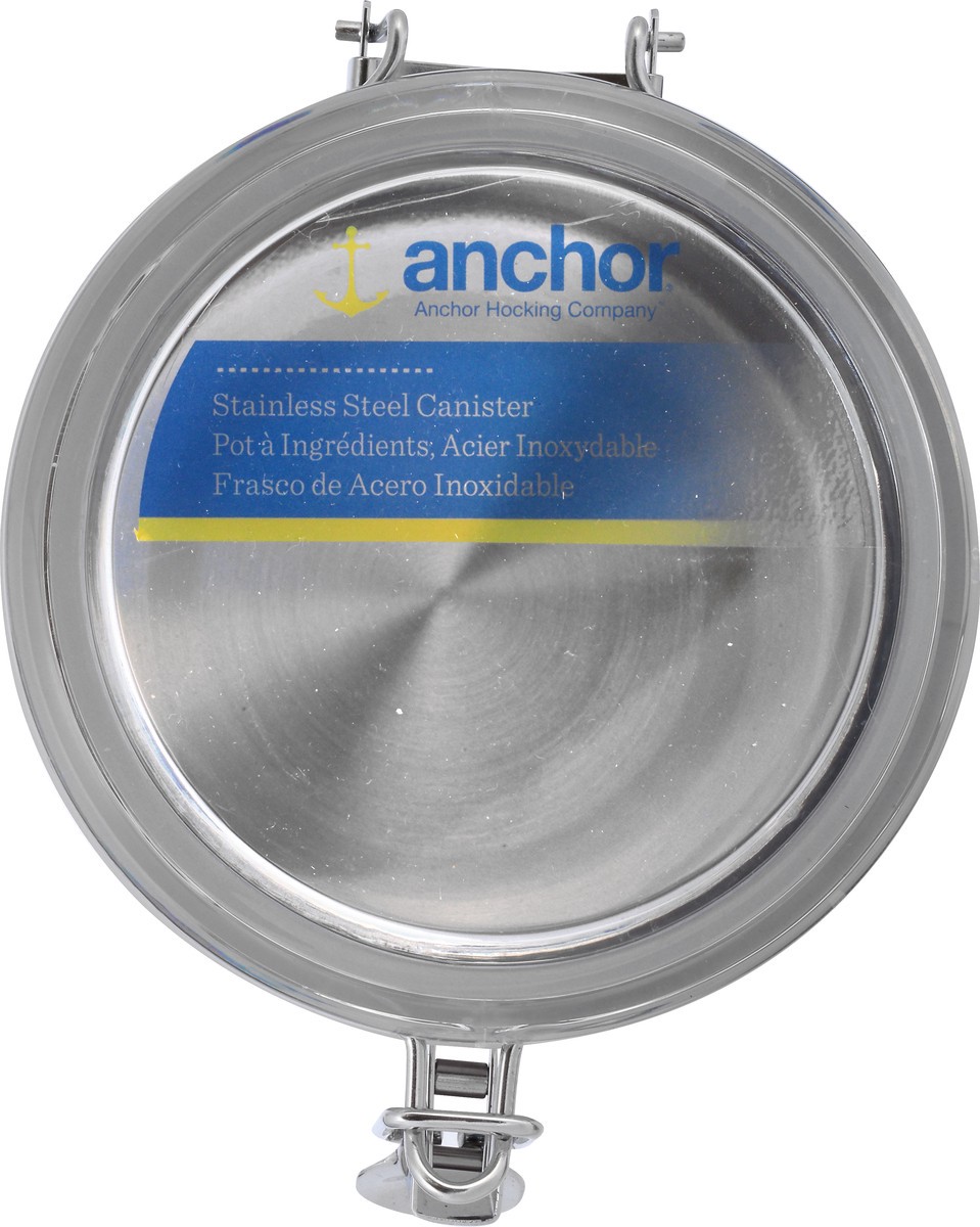 slide 8 of 9, Anchor 47 Ounce Stainless Steel Canister 1 ea, 47 oz