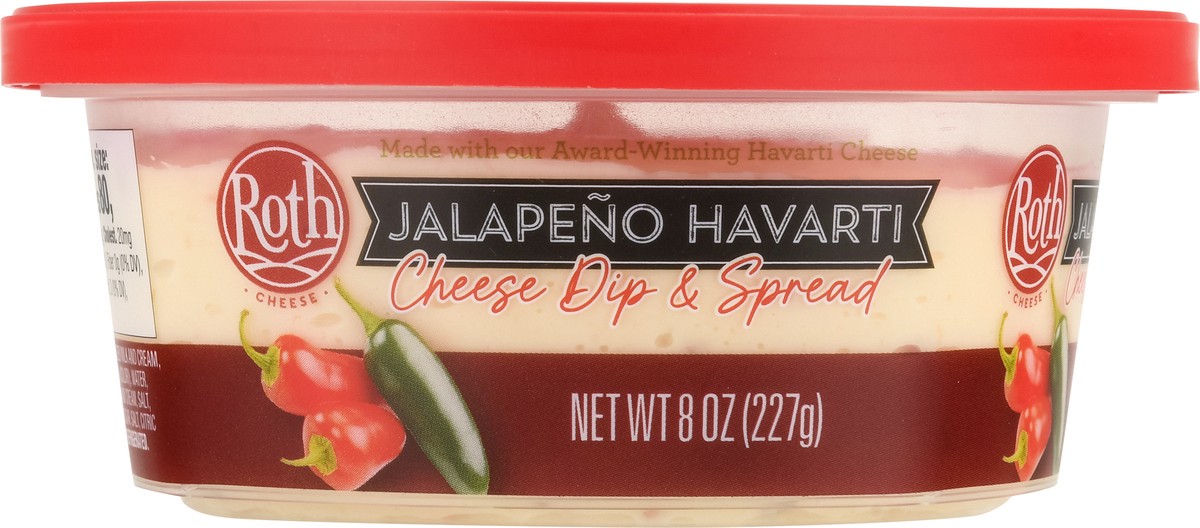 slide 5 of 16, Roth Jalapeno Havarti Cheese Dip - 8 oz, 8 oz