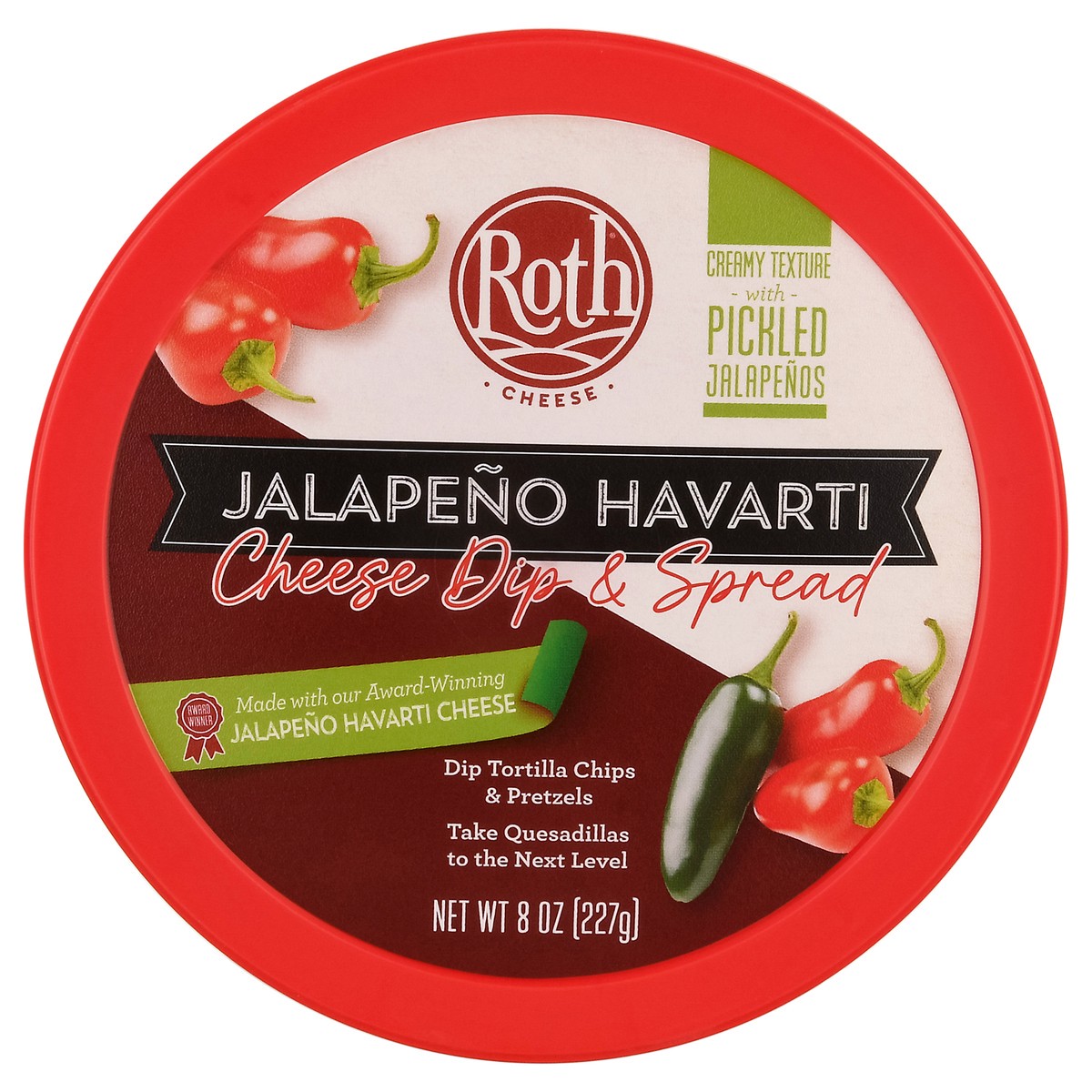 slide 15 of 16, Roth Jalapeno Havarti Cheese Dip - 8 oz, 8 oz