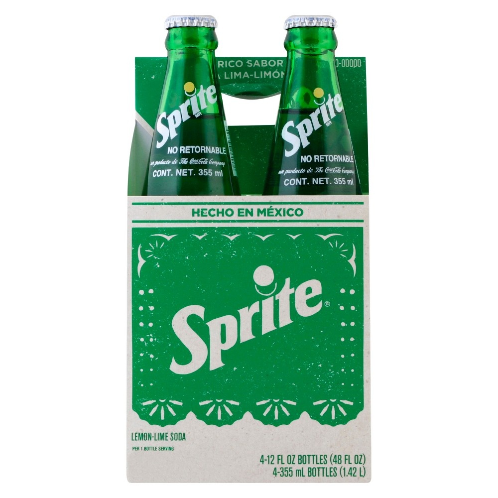 slide 3 of 3, Sprite De Mexico , 4 ct; 12 oz