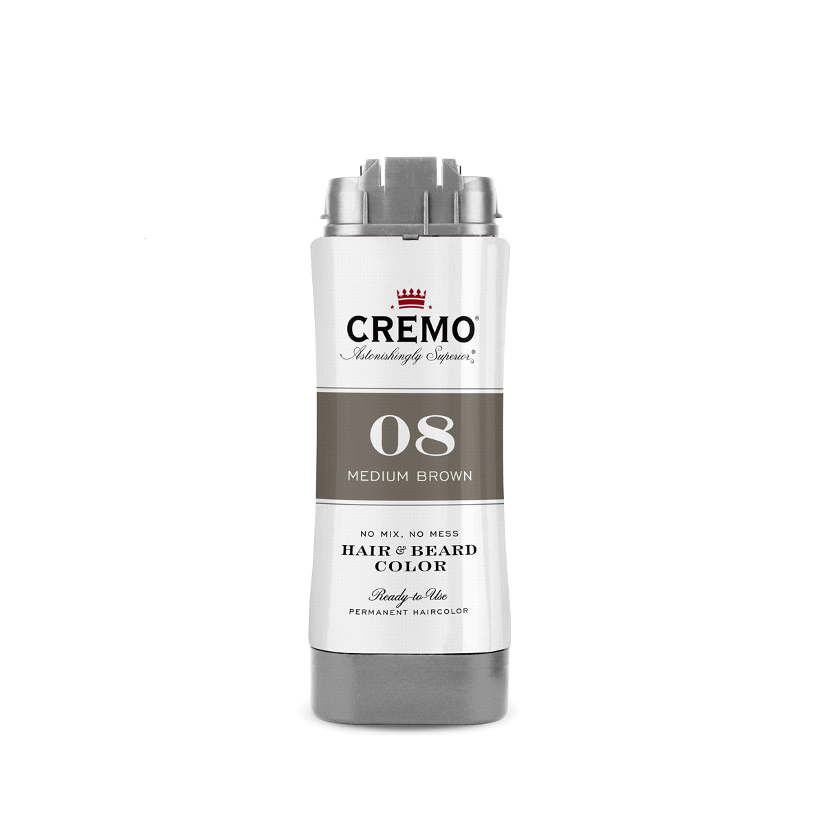 slide 1 of 1, Cremo Medium Brown Hair Beard Color, 3.2 oz