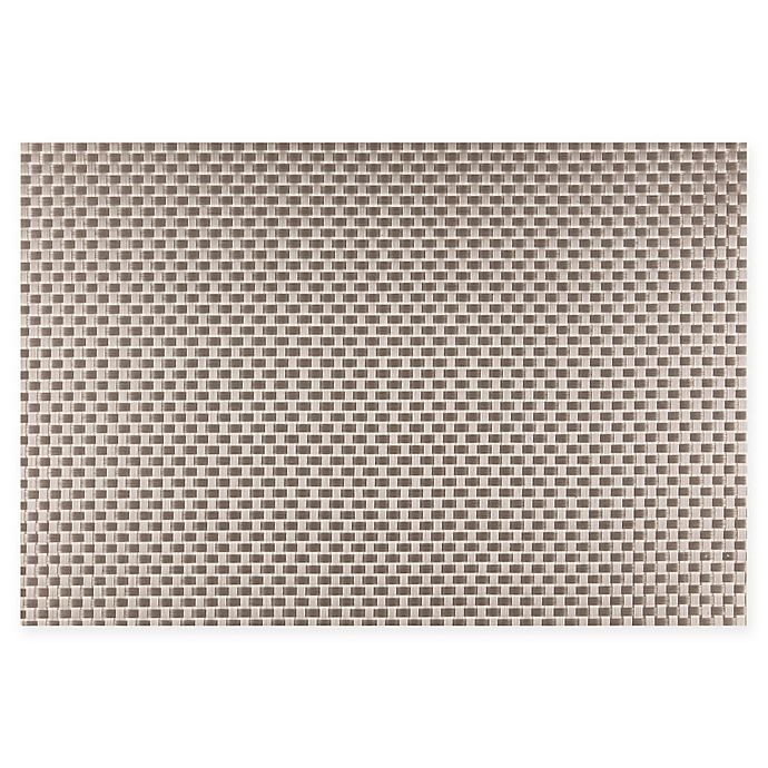 slide 1 of 1, Kraftware EveryTable Weave Placemat - Silver, 12 ct