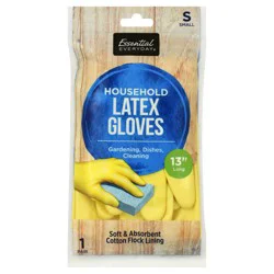 Essential Everyday Small Household Latex Glove