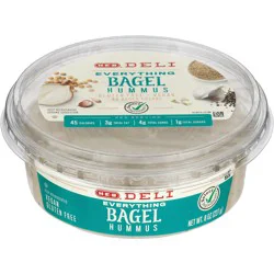 H-E-B Deli Everything Bagel Hummus