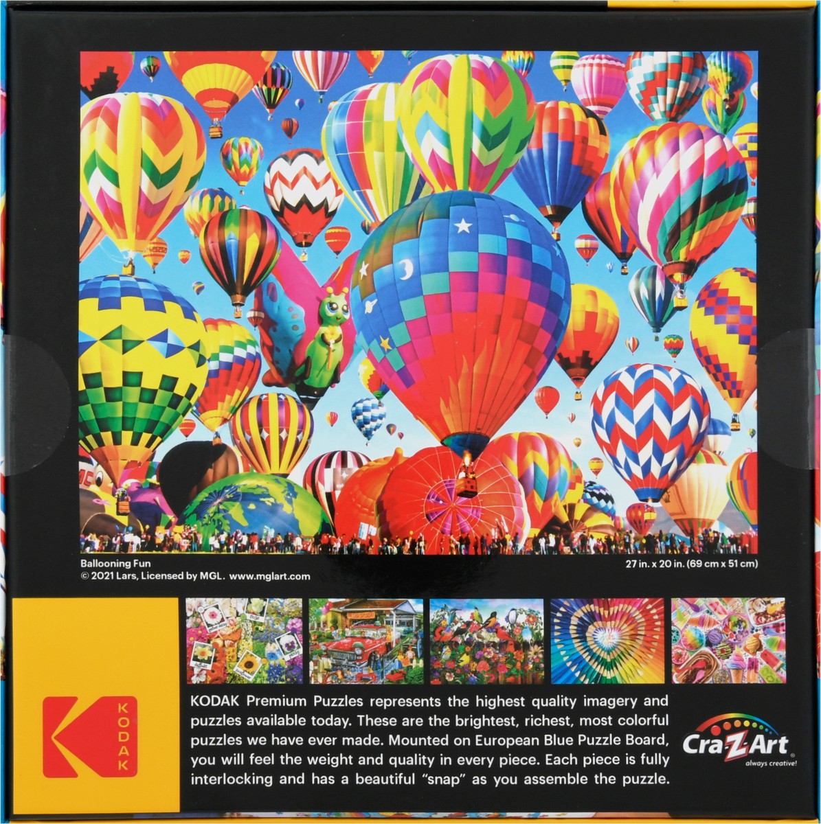 slide 12 of 12, Kodak 1000 Ballooning Fun Premium Puzzle 1 ea, 1 ct