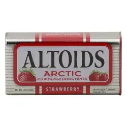 ALTOIDS Arctic Strawberry Sugar Free Breath Mints Single Pack, 1.2 ounce