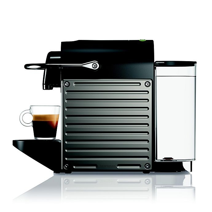 slide 2 of 6, Nespresso Pixie Espresso Machine by Breville with Aeroccino Milk Frother - Electric Titan, 1 ct