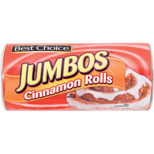 slide 1 of 1, Best Choice Jumbo Cinnamon Rolls, 17.5 oz