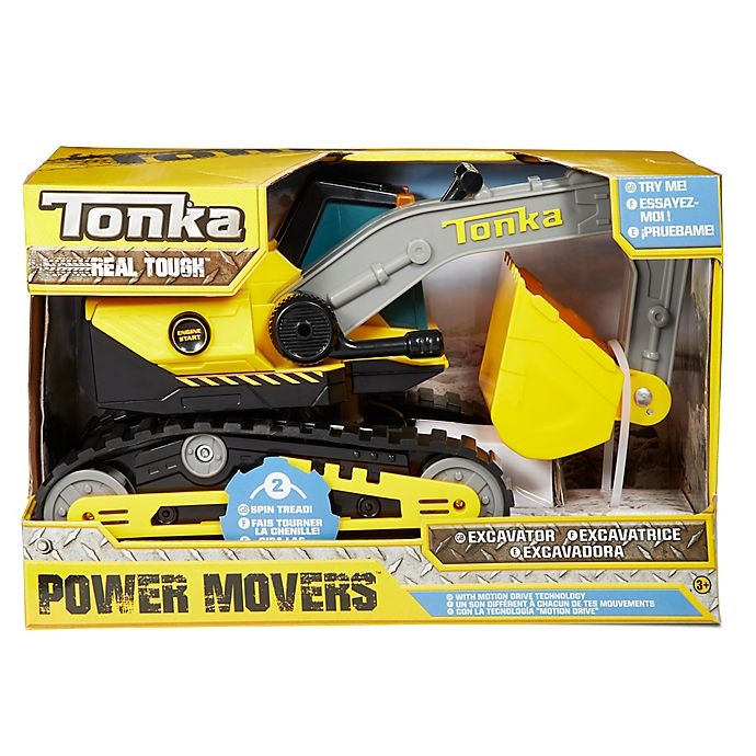 slide 2 of 8, Tonka Power Movers Excavator - Yellow, 1 ct