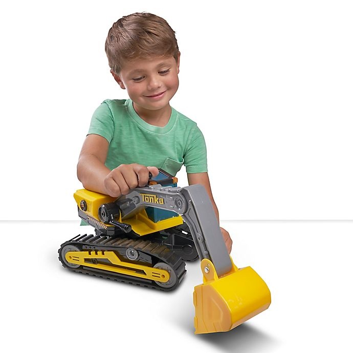 slide 4 of 8, Tonka Power Movers Excavator - Yellow, 1 ct