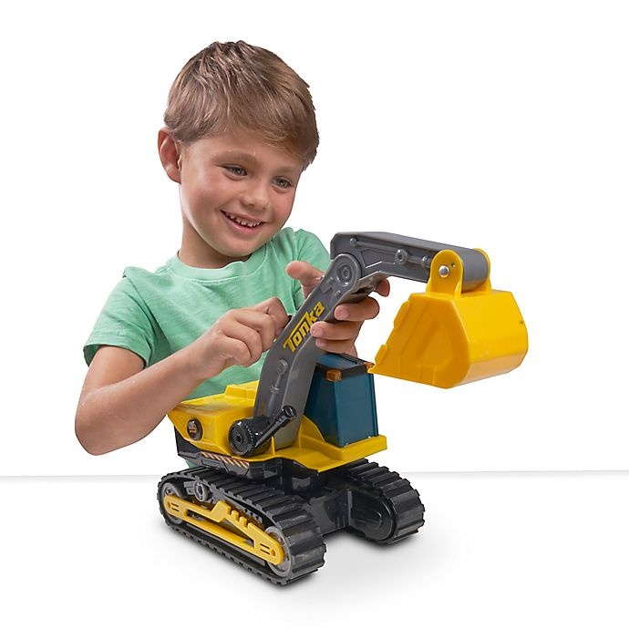 slide 3 of 8, Tonka Power Movers Excavator - Yellow, 1 ct