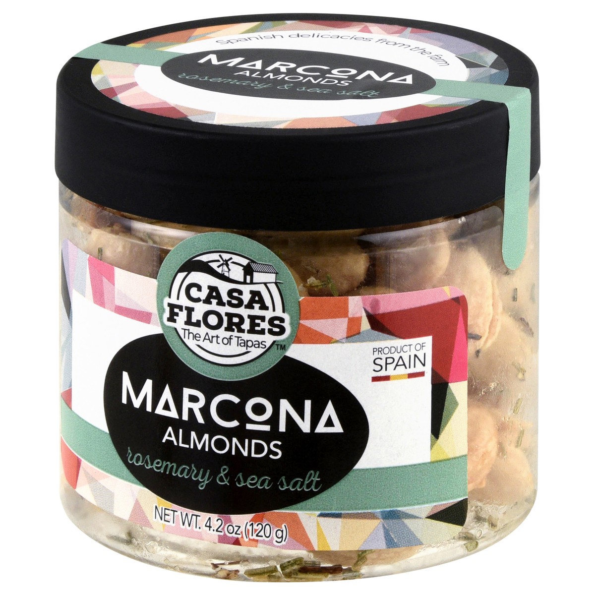 slide 2 of 4, Casa Flores Marcona Almonds Rosemary, 4.2 oz