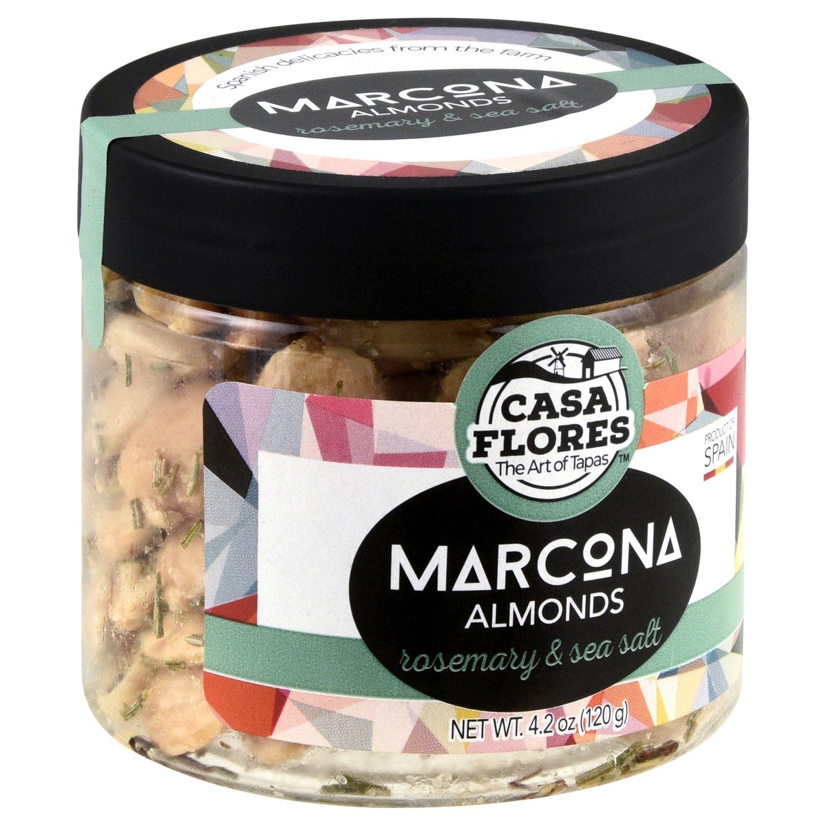 slide 4 of 4, Casa Flores Marcona Almonds Rosemary, 4.2 oz