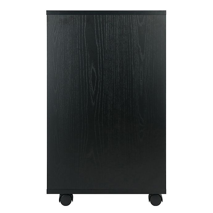 slide 4 of 10, Winsome Trading Halifax 5-Drawer Storage Cabinet - Black, 1 ct