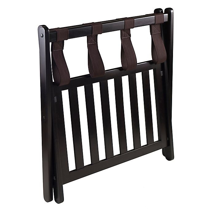 slide 4 of 5, Winsome Trading Reese Luggage Rack - Espresso, 1 ct