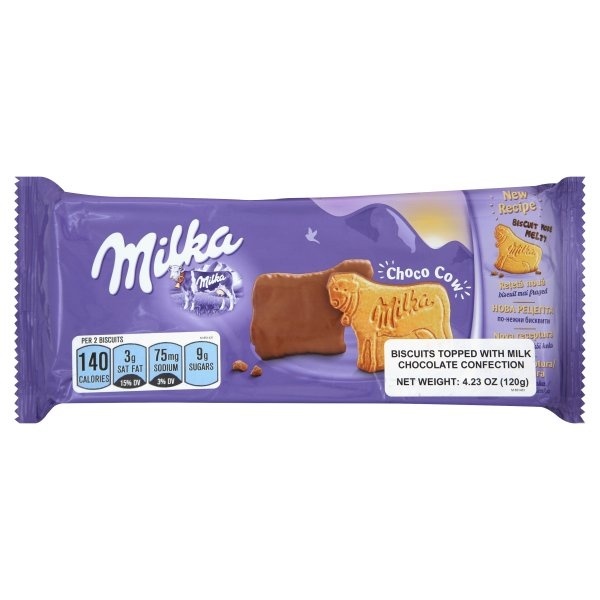 slide 1 of 5, Milka Biscuits 4.23 oz, 4.23 oz