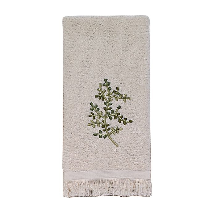 slide 1 of 1, Avanti Greenwood Fingertip Towel - Ivory, 1 ct