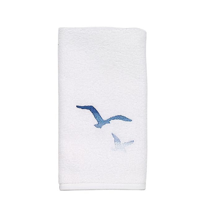 slide 4 of 4, Avanti Seagulls Bath Towel - White, 1 ct