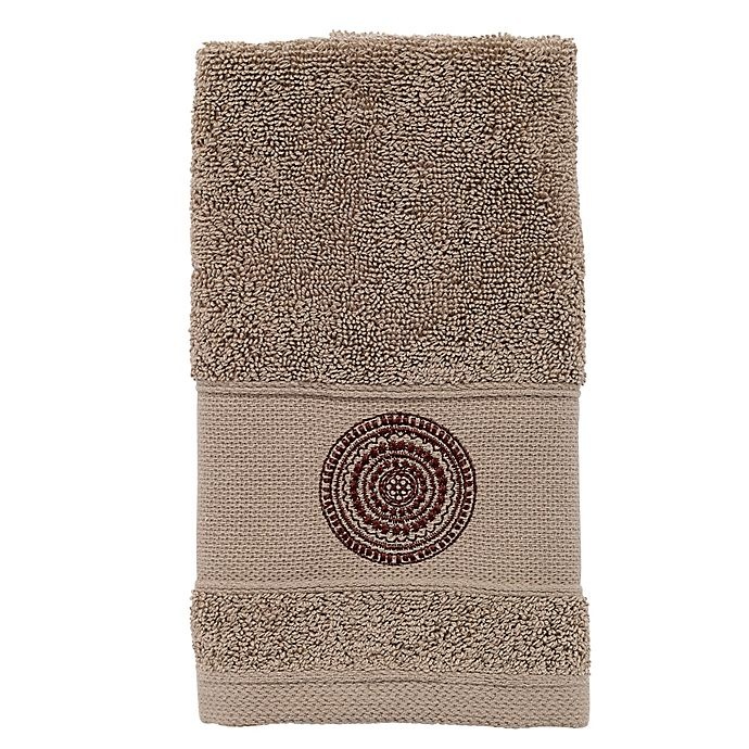 slide 3 of 3, Avanti Emblem Bath Towel - Latte, 1 ct