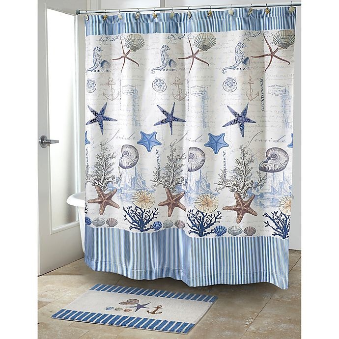 slide 2 of 2, Avanti Antigua Shower Curtain, 70 in x 84 in