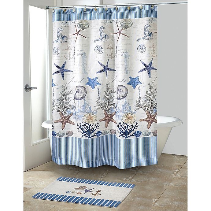 slide 2 of 2, Avanti Antigua Shower Curtain, 54 in x 78 in