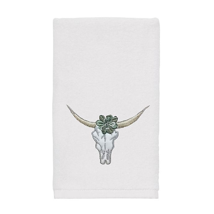 slide 3 of 3, Avanti Canyon Fingertip Towel - White, 1 ct