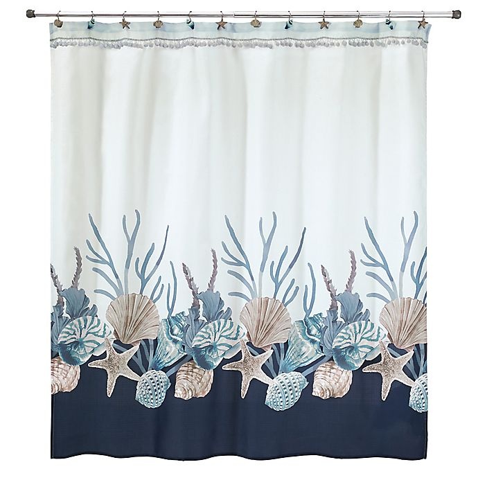 slide 2 of 2, Avanti Blue Lagoon Shower Curtain, 1 ct