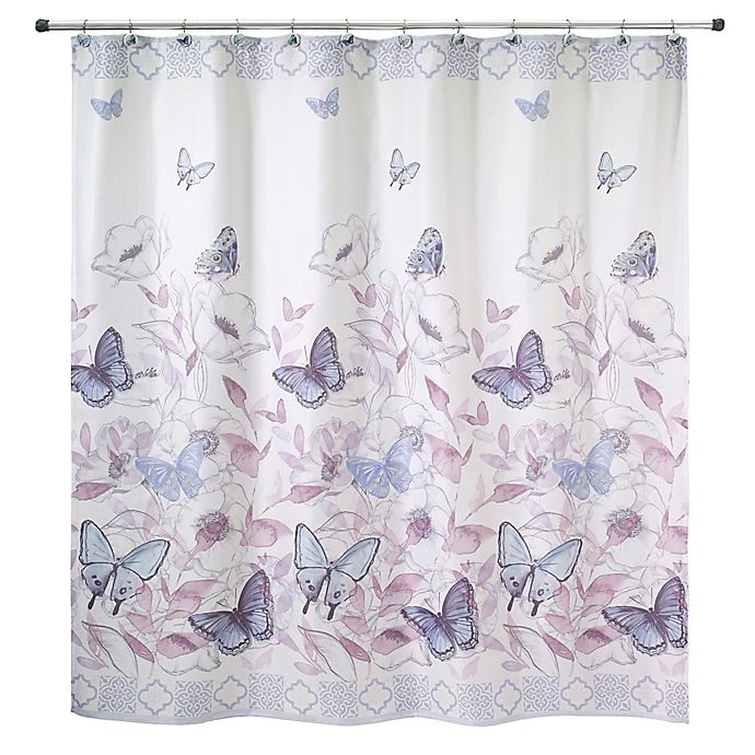 slide 2 of 2, Avanti In the Garden Shower Curtain, 1 ct