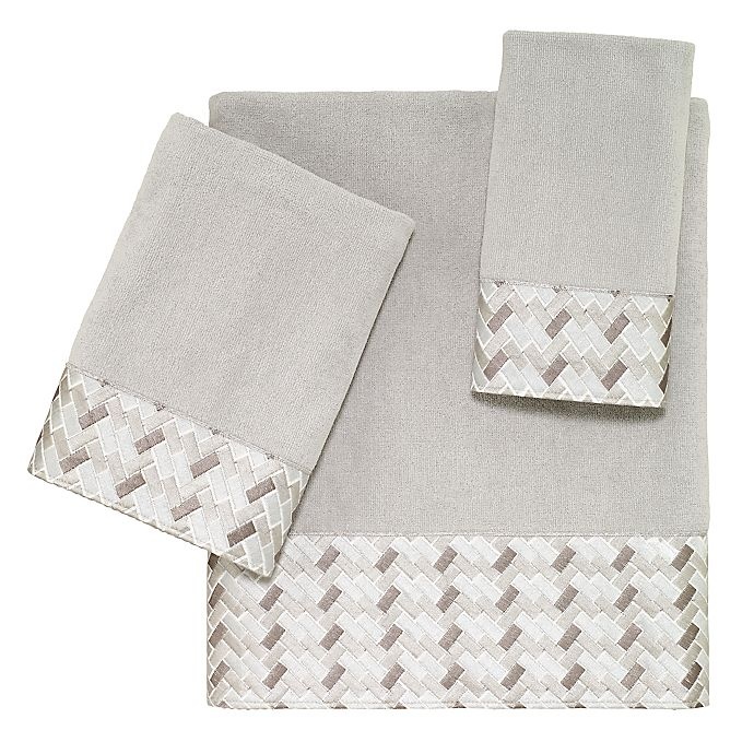 slide 2 of 2, Avanti Carrara Bath Towel - SIlver, 1 ct