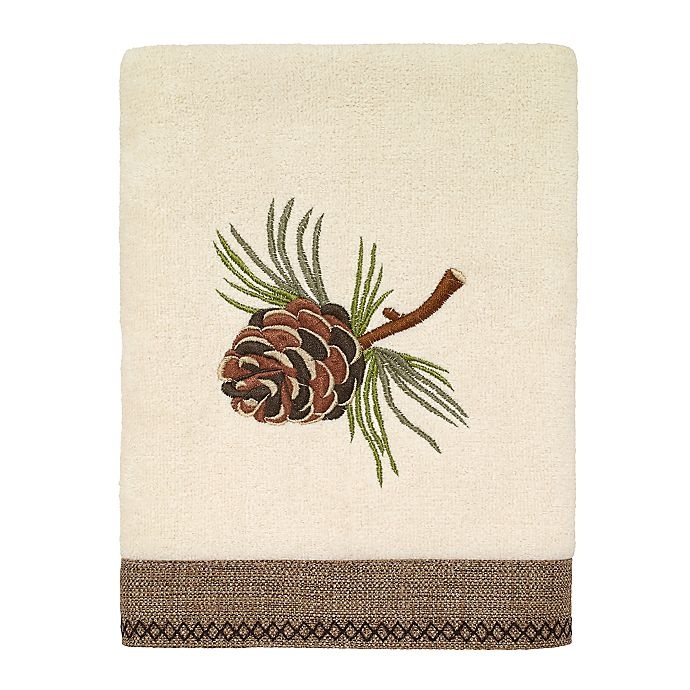 slide 1 of 2, Avanti Pine Valley Hand Towel - Ivory, 1 ct