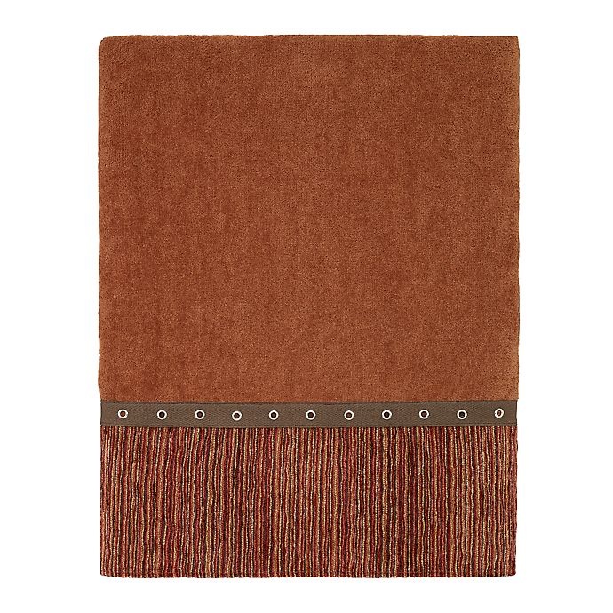 slide 1 of 2, Avanti Yuma Striped Bath Towel - Copper, 1 ct