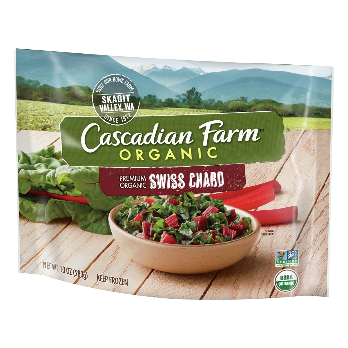 slide 4 of 10, Cascadian Farm Organic Swiss Chard, 10 oz