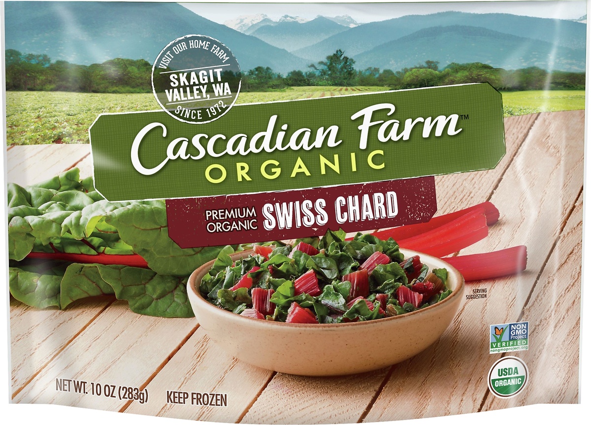 slide 9 of 10, Cascadian Farm Organic Swiss Chard, 10 oz