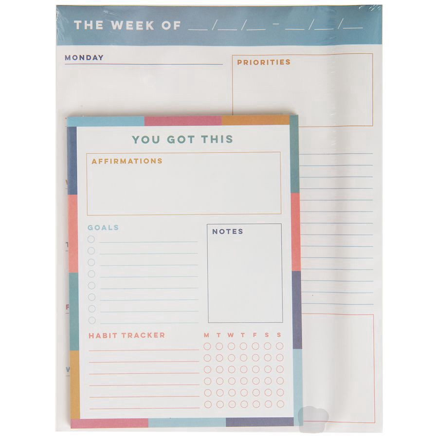 slide 2 of 2, C.R. Gibson Legal Pad, Planner, 1 ct