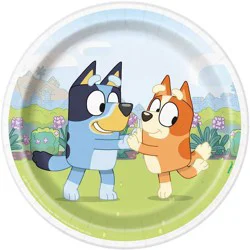 Bluey 8 ct Paper Plates