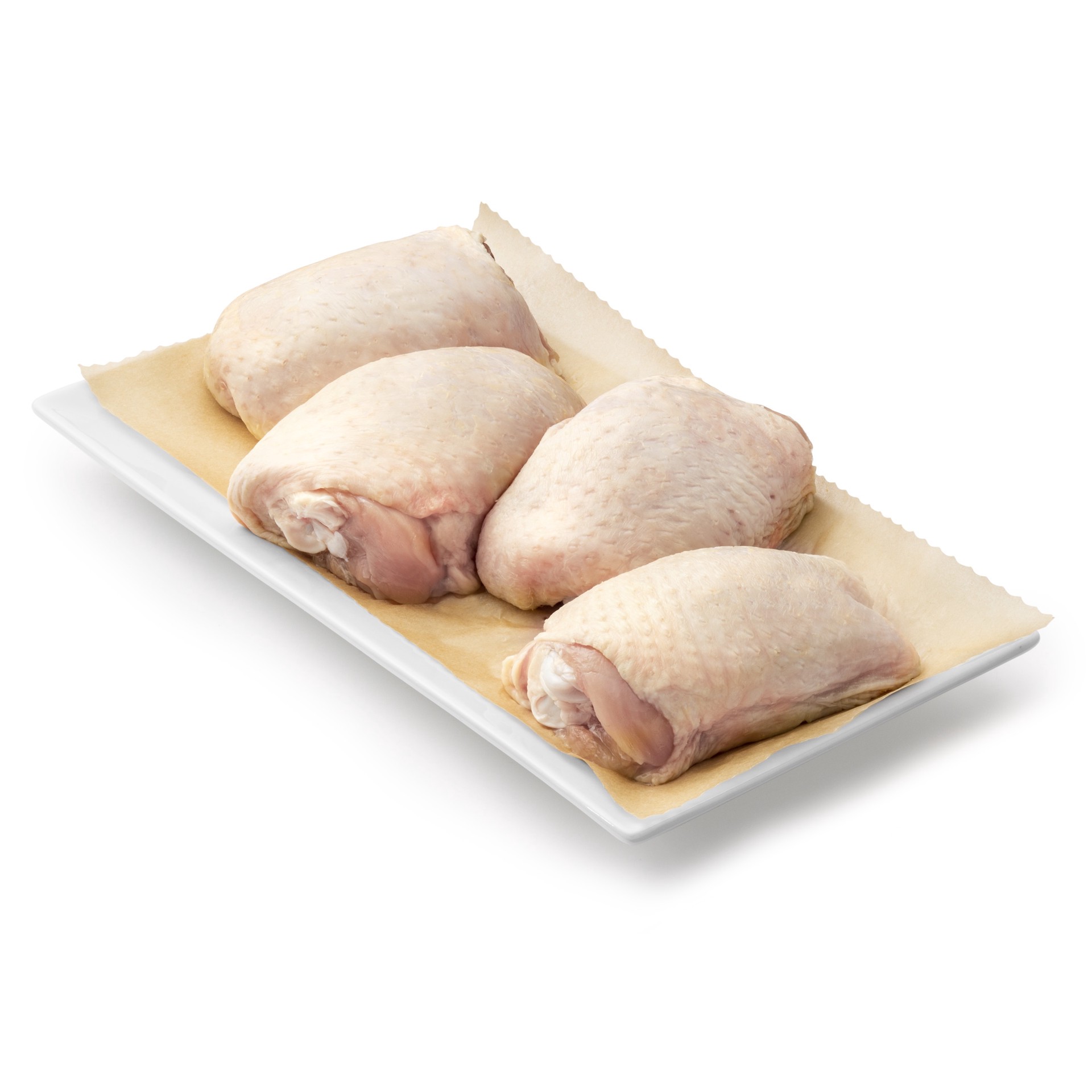 slide 1 of 1, First Street Chicken Thighs Family Pack, per lb