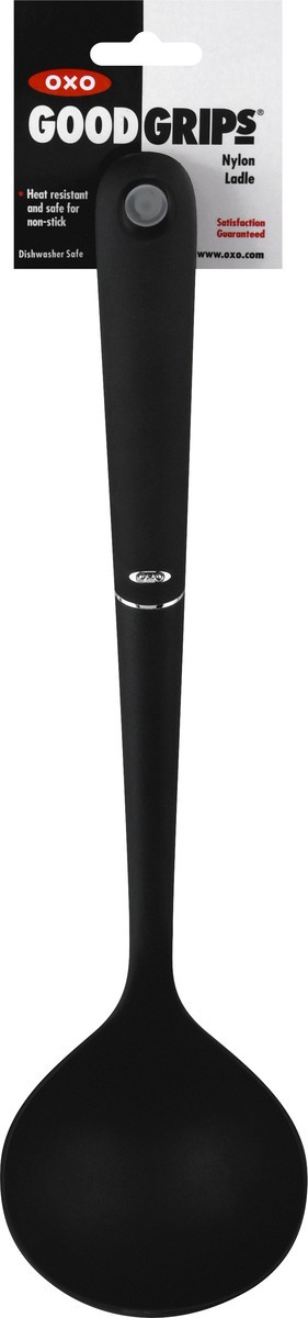 slide 1 of 9, OXO Good Grips Nylon Ladle 1 ea, 1 ct