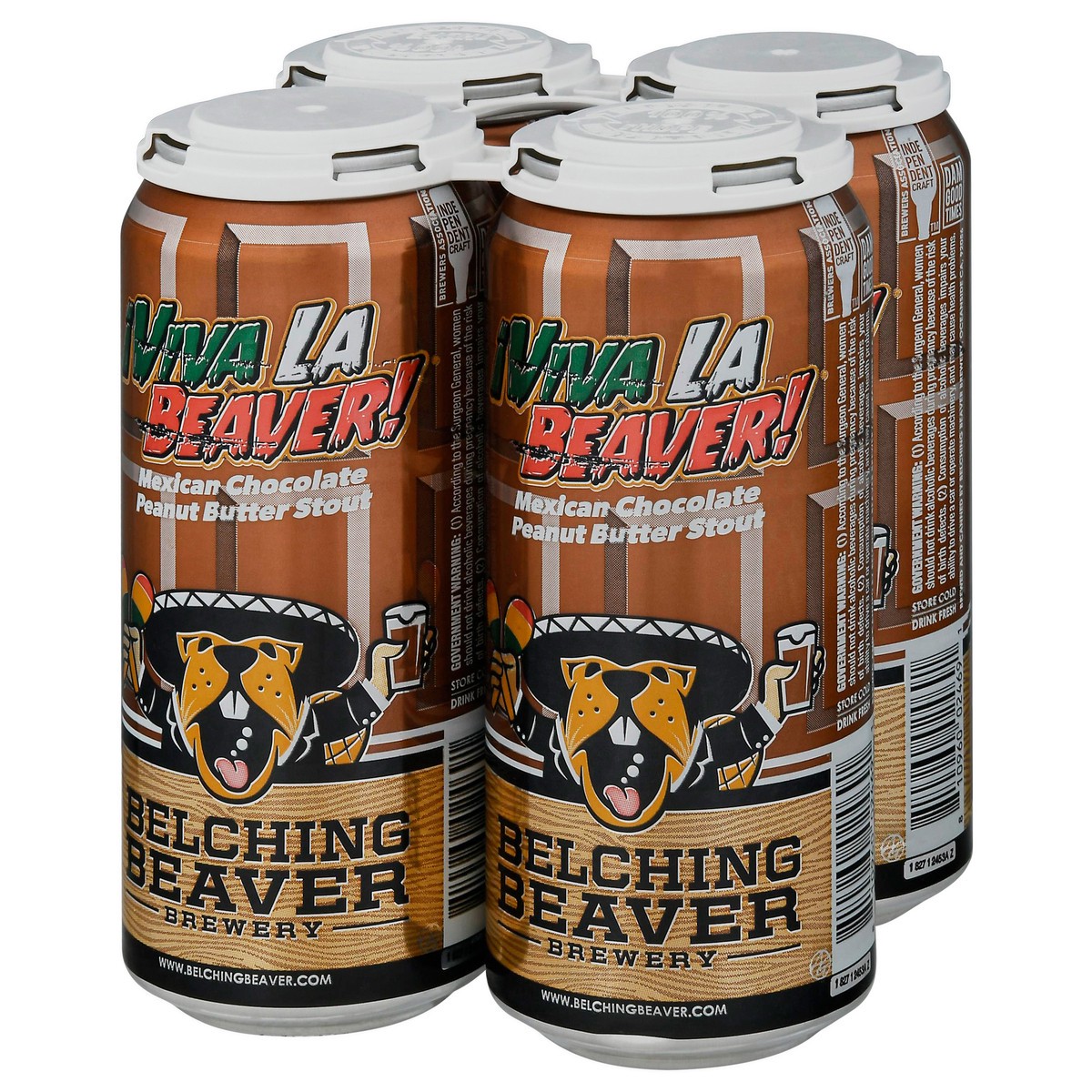 slide 7 of 12, Belching Beaver Brewery Belching Beaver Seasonal, 4 ct; 16 oz