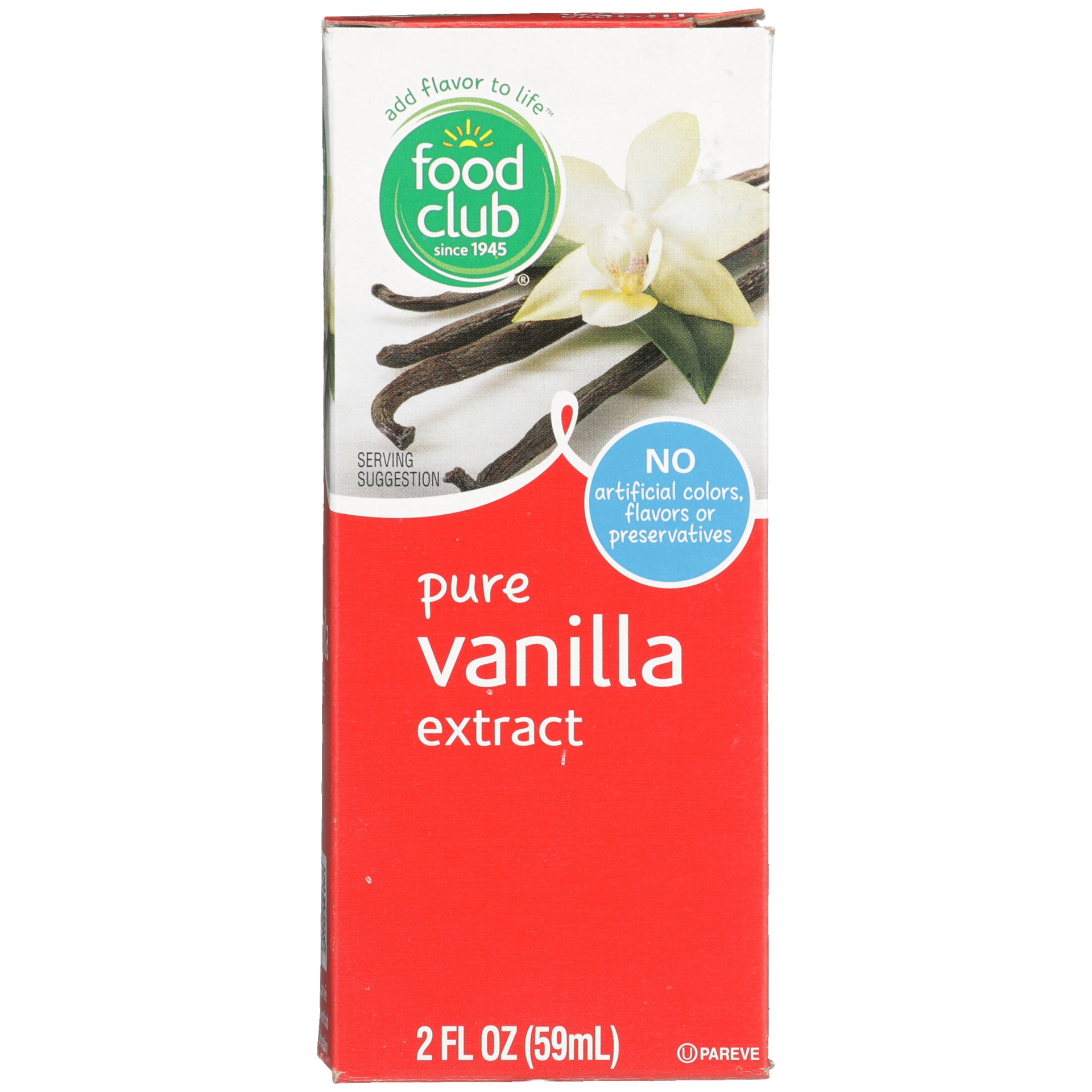 slide 1 of 6, Food Club Vanilla Extract Pure, 2 oz