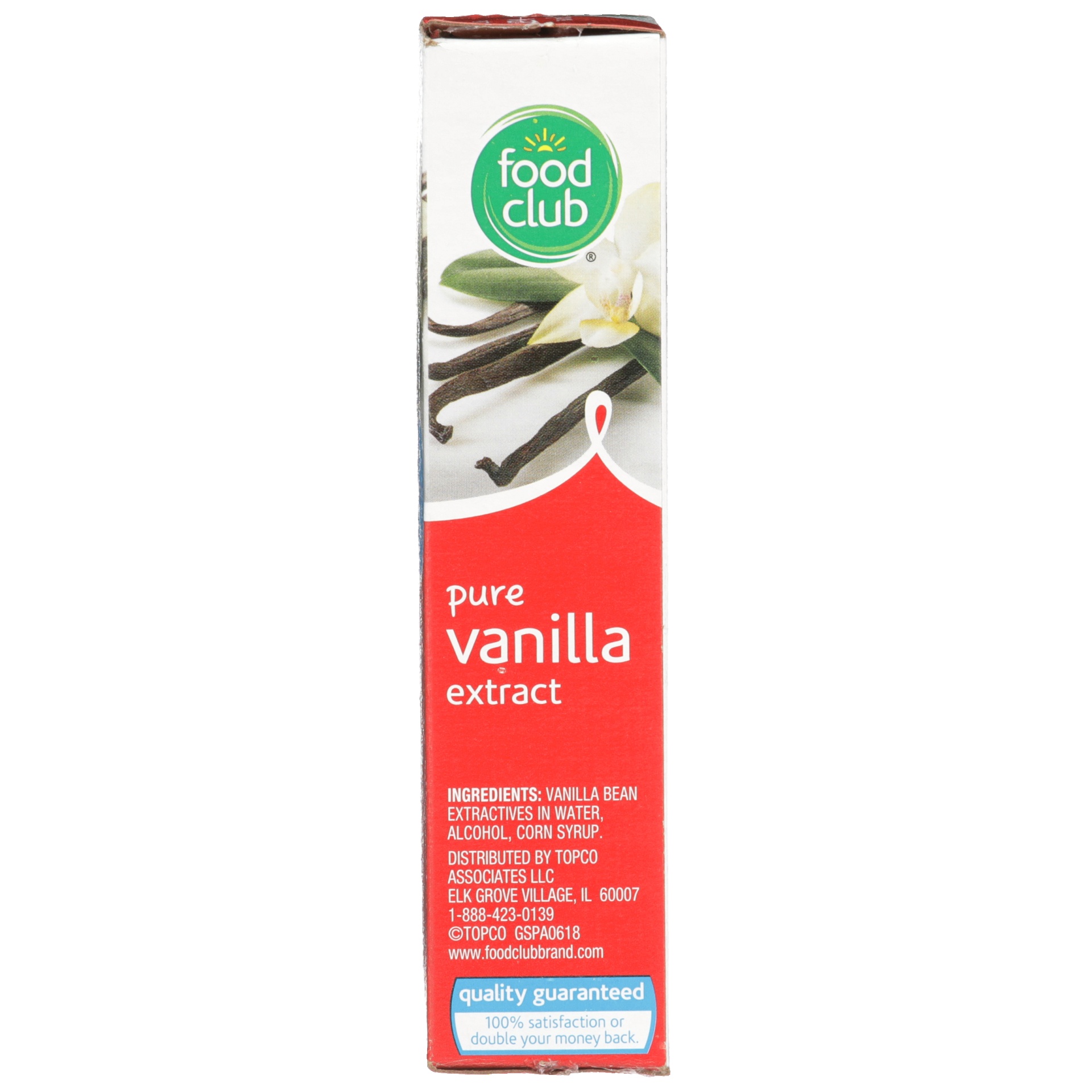 slide 5 of 6, Food Club Vanilla Extract Pure, 2 oz
