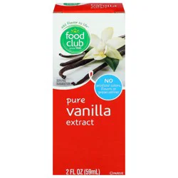Food Club Pure Vanilla Extract