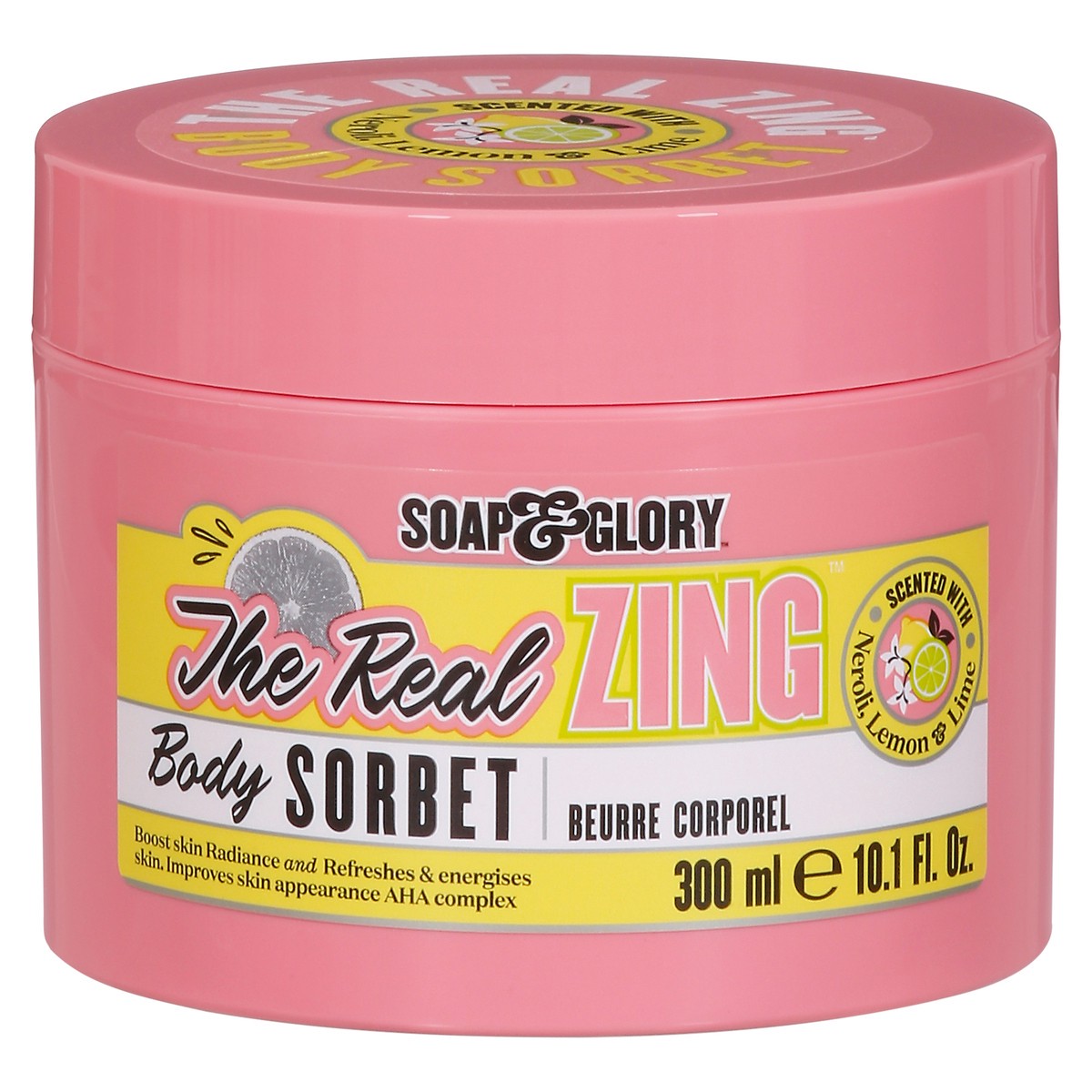 slide 1 of 12, Soap & Glory The Real Zing Body Sorbet 10.1 fl oz, 10.1 fl oz