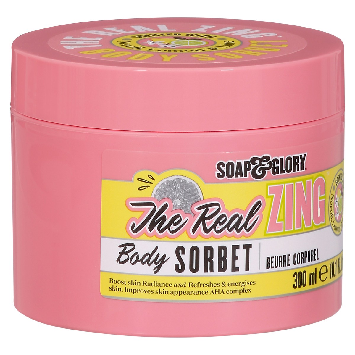 slide 12 of 12, Soap & Glory The Real Zing Body Sorbet 10.1 fl oz, 10.1 fl oz