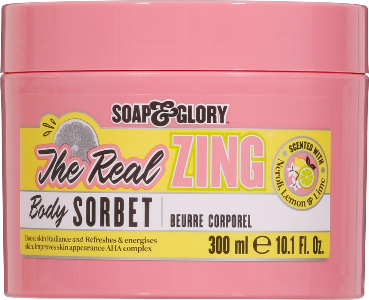 slide 10 of 12, Soap & Glory The Real Zing Body Sorbet 10.1 fl oz, 10.1 fl oz