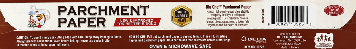slide 6 of 6, Big Chef Parchment Paper 1 ea, 25 ft