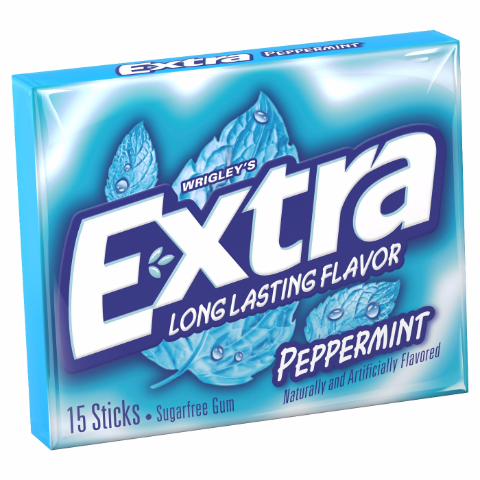slide 1 of 1, Extra Peppermint, 1 ct