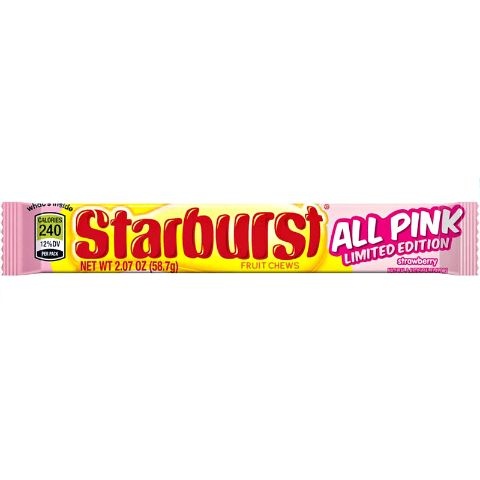 slide 1 of 1, Starburst All Pink, 2.07 oz