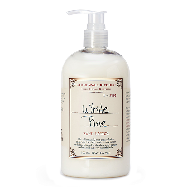 slide 1 of 1, Stonewall Kitchen White Pine Hand Lotion, 17.6 fl oz